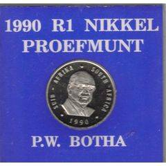 1990 R1 Nickel Proof Coin